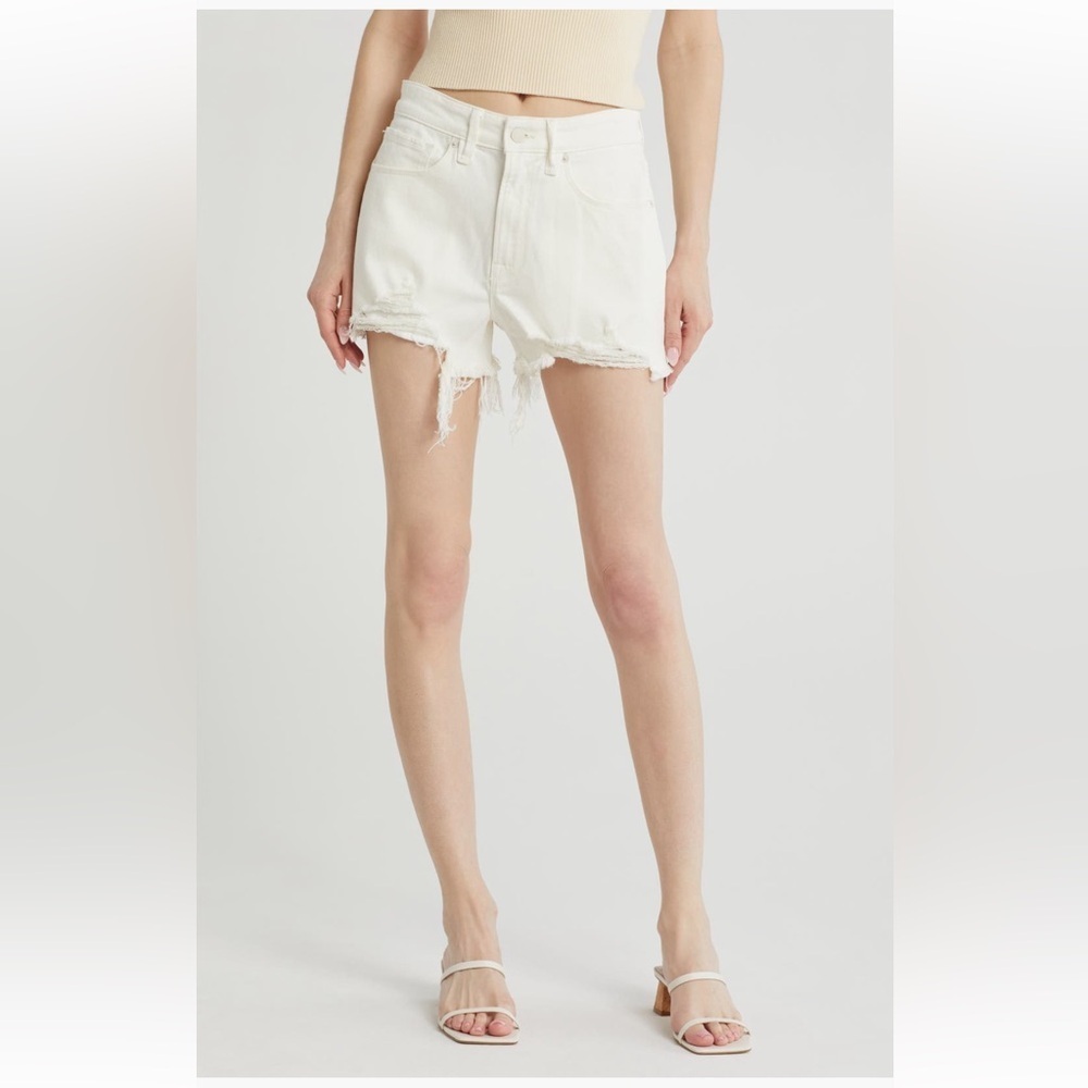 Good American Women’s Size Good '9Os Denim Shorts in Clw1 Size 24W NWT - Picture 2 of 7